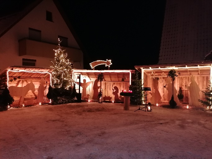 Weihnachtskrippe Aichhalden 1