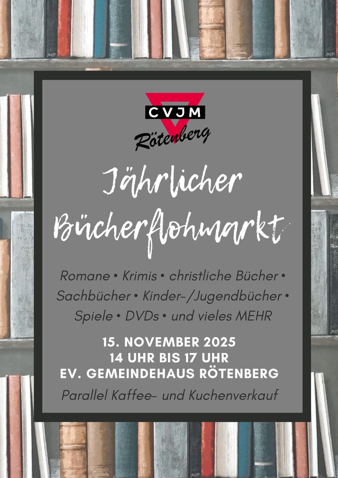 Bücherflohmarkt 2025